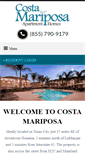 Mobile Screenshot of costamariposaapts.com